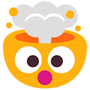 Emoji 🤯 Testa Che Esplode su Microsoft Windows 11 22H2.