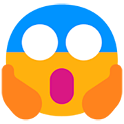 😱 Emoji Rosto Gritando De Medo na Microsoft Windows 11 22H2.