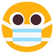 Emoji 😷 Faccina Con Mascherina su Microsoft Windows 11 22H2.
