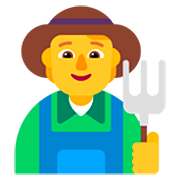 🧑‍🌾 Emoji Agricultor na Microsoft Windows 11 22H2.