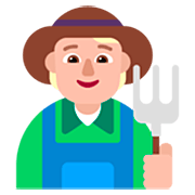 🧑🏼‍🌾 Emoji Agricultor: Tono De Piel Claro Medio en Microsoft Windows 11 22H2.