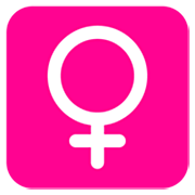 Emoji ♀️ Simbolo Genere Femminile su Microsoft Windows 11 22H2.