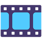 Emoji 🎞️ Pellicola Cinematografica su Microsoft Windows 11 22H2.