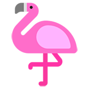 🦩 Emoji Flamingo na Microsoft Windows 11 22H2.