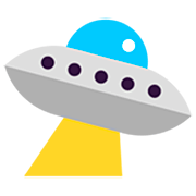 Emoji 🛸 Disco Volante su Microsoft Windows 11 22H2.