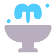 Emoji ⛲ Fontana su Microsoft Windows 11 22H2.