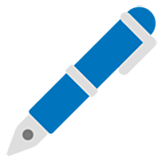Emoji 🖋️ Penna Stilografica su Microsoft Windows 11 22H2.
