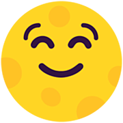 🌝 Emoji Vollmond mit Gesicht Microsoft Windows 11 22H2.