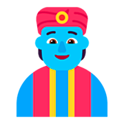 Emoji 🧞 Genio su Microsoft Windows 11 22H2.