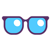 Emoji 👓 Occhiali Da Vista su Microsoft Windows 11 22H2.