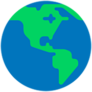 🌎 Emoji Globus mit Amerika Microsoft Windows 11 22H2.