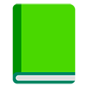 Emoji 📗 Libro Verde su Microsoft Windows 11 22H2.