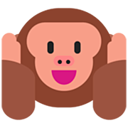 🙉 Emoji Mono Con Los Oídos Tapados en Microsoft Windows 11 22H2.