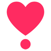 ❣️ Emoji Exclamação De Coração na Microsoft Windows 11 22H2.