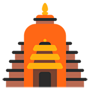 Emoji 🛕 Tempio Indù su Microsoft Windows 11 22H2.