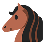Emoji 🐴 Muso Di Cavallo su Microsoft Windows 11 22H2.