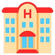 Emoji 🏨 Hotel su Microsoft Windows 11 22H2.