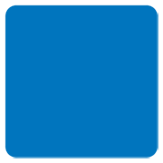 Emoji 🟦 Quadrato Blu su Microsoft Windows 11 22H2.