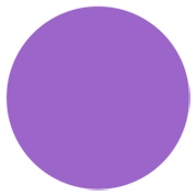 Emoji 🟣 Cerchio Viola su Microsoft Windows 11 22H2.