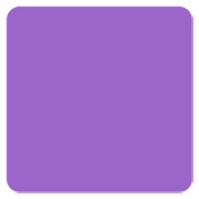 Emoji 🟪 Quadrato Viola su Microsoft Windows 11 22H2.