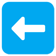 Emoji ⬅️ Freccia Rivolta A Sinistra su Microsoft Windows 11 22H2.
