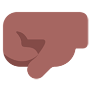 🤛🏾 Emoji Punho Esquerdo: Pele Morena Escura na Microsoft Windows 11 22H2.