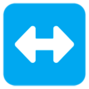 Emoji ↔️ Freccia Sinistra-destra su Microsoft Windows 11 22H2.