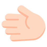 🫲🏻 Emoji Mão Esquerda: Pele Clara na Microsoft Windows 11 22H2.