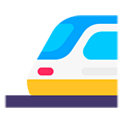 🚈 Emoji Tren Ligero en Microsoft Windows 11 22H2.