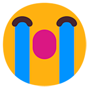 Emoji 😭 Faccina Disperata su Microsoft Windows 11 22H2.