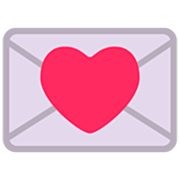 💌 Emoji Carta De Amor en Microsoft Windows 11 22H2.