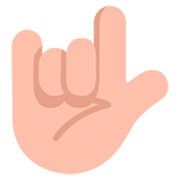 Emoji 🤟🏼 Gesto Ti Amo: Carnagione Abbastanza Chiara su Microsoft Windows 11 22H2.