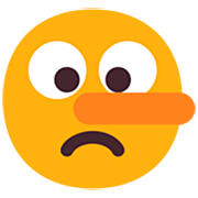Emoji 🤥 Faccina Bugiarda su Microsoft Windows 11 22H2.