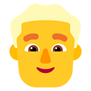 👱‍♂️ Emoji Homem: Cabelo Loiro na Microsoft Windows 11 22H2.