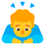 Emoji 🙇‍♂️ Uomo Che Fa Inchino Profondo su Microsoft Windows 11 22H2.