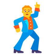 Emoji 🕺 Uomo Che Balla su Microsoft Windows 11 22H2.