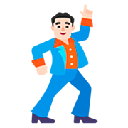Emoji 🕺🏻 Uomo Che Balla: Carnagione Chiara su Microsoft Windows 11 22H2.