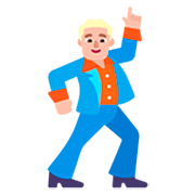 🕺🏼 Emoji Hombre Bailando: Tono De Piel Claro Medio en Microsoft Windows 11 22H2.