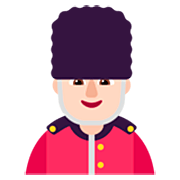 Emoji 💂🏻‍♂️ Guardia Uomo: Carnagione Chiara su Microsoft Windows 11 22H2.