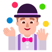 🤹🏼‍♂️ Emoji Jongleur: mittelhelle Hautfarbe Microsoft Windows 11 22H2.