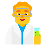Emoji 👨‍🔬 Scienziato su Microsoft Windows 11 22H2.