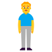 🧍‍♂️ Emoji Homem Em Pé na Microsoft Windows 11 22H2.