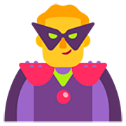 🦹‍♂️ Emoji Homem Supervilão na Microsoft Windows 11 22H2.