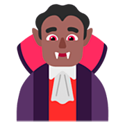 Emoji 🧛🏾‍♂️ Vampiro Uomo: Carnagione Abbastanza Scura su Microsoft Windows 11 22H2.
