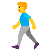 🚶‍♂️ Emoji Hombre Caminando en Microsoft Windows 11 22H2.
