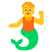 Emoji 🧜 Sirena su Microsoft Windows 11 22H2.