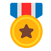 Émoji 🎖️ Médaille Militaire sur Microsoft Windows 11 22H2.