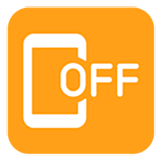 Emoji 📴 Cellulare Spento su Microsoft Windows 11 22H2.