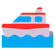 Emoji 🛥️ Barca A Motore su Microsoft Windows 11 22H2.