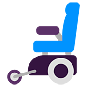 Emoji 🦼 Sedia A Rotelle Motorizzata su Microsoft Windows 11 22H2.